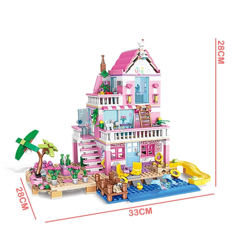 LEGO Amigos Cidade - Casa de Férias de Verão Vila à Beira - Mar - Outlet do Cazé