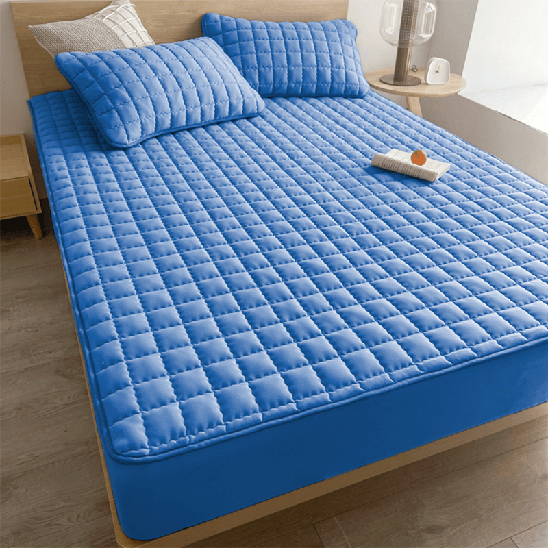 Lençol Protetor de Colchão Impermeável Matelado com Elástico - Outlet do Cazé