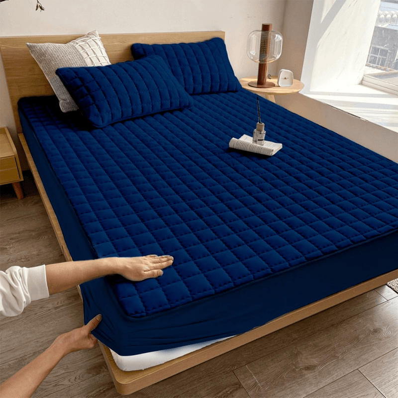 Lençol Protetor de Colchão Impermeável Matelado com Elástico - Outlet do Cazé