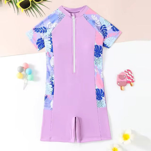 Maiô Infantil Manga Curta - Ideal para Natação e Praia - Outlet do Cazé