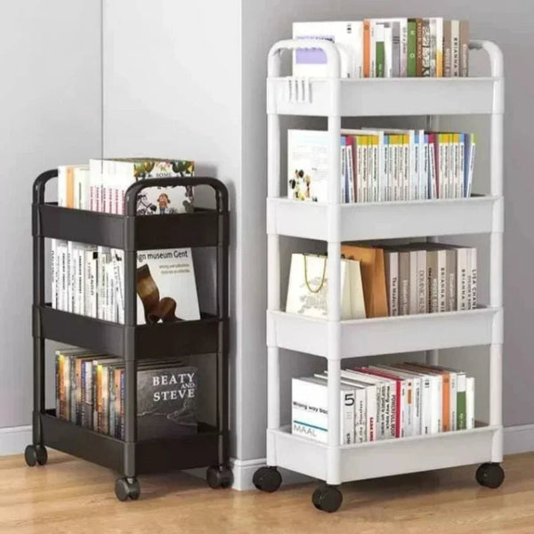 Organizador de Cozinha com Rodas - Carrinho de Armazenamento Multifuncional - Outlet do Cazé