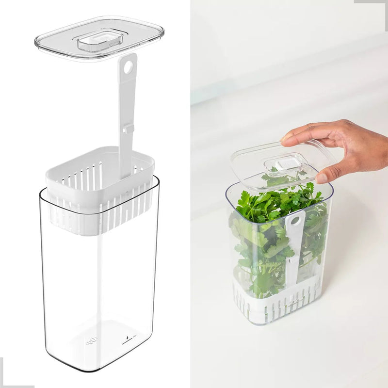 Porta Tempero Hermético Natural Fresh - 1,5L e 2,3L - Outlet do Cazé