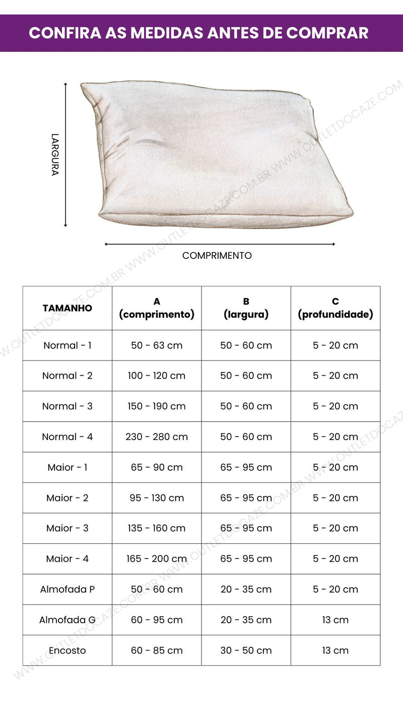 Protetor de Assento de Sofá Lavável - Proteção Durável para Móveis - Outlet do Cazé
