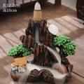 Queimador de Incenso Cascata de Resina com Refluxo Zen - Outlet do Cazé