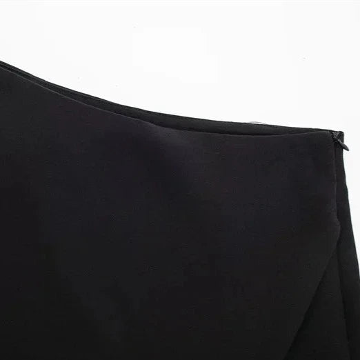 Short Saia Casual de Alfaiataria - Elegância e Praticidade - Outlet do Cazé