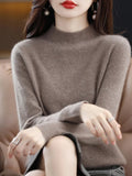 Suéter de Caxemira Feminino - Elegância e Conforto para o Outono/Inverno - Outlet do Cazé