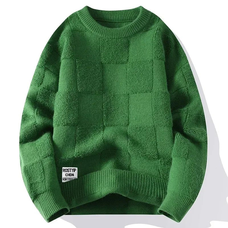 Suéter Masculino de Malha - Estilo Casual e Vintage - Outlet do Cazé
