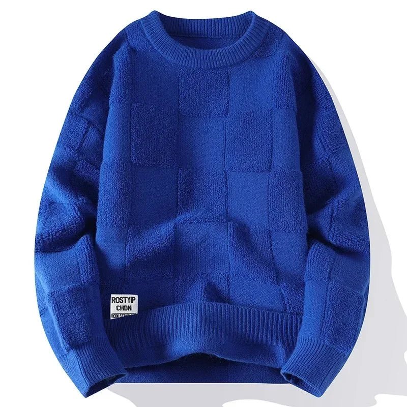 Suéter Masculino de Malha - Estilo Casual e Vintage - Outlet do Cazé
