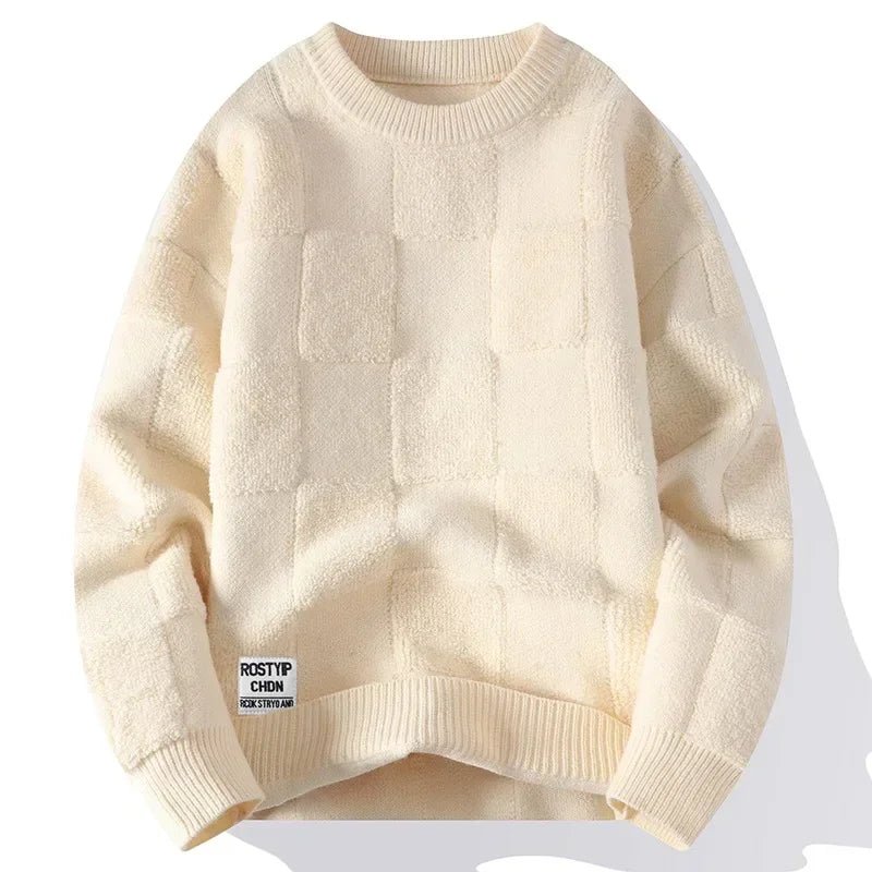 Suéter Masculino de Malha - Estilo Casual e Vintage - Outlet do Cazé