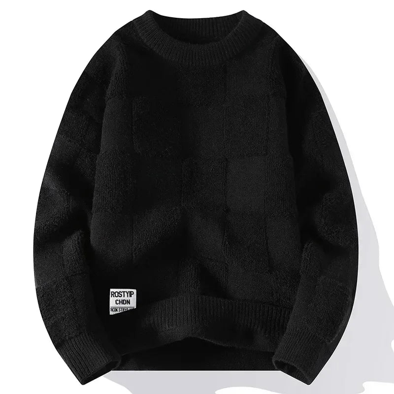 Suéter Masculino de Malha - Estilo Casual e Vintage - Outlet do Cazé