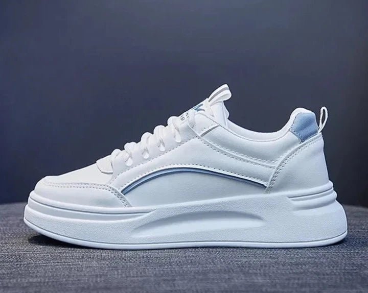 Tênis Feminino Branco Casual - Estilo e Conforto para o Dia a Dia - Outlet do Cazé