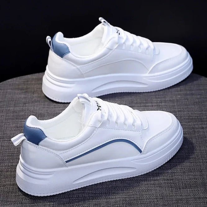 Tênis Feminino Branco Casual - Estilo e Conforto para o Dia a Dia - Outlet do Cazé