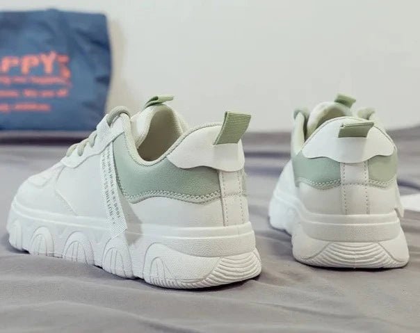 Tênis Feminino Branco Casual Sneakers - Estilo e Conforto em Cada Passo - Outlet do Cazé