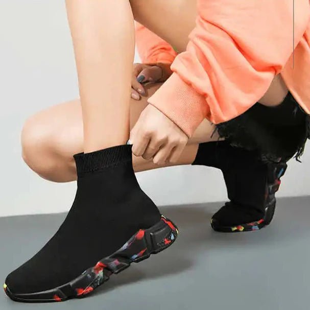 Tênis Meia Flex Unissex - A Revolução do Conforto e Flexibilidade - Outlet do Cazé