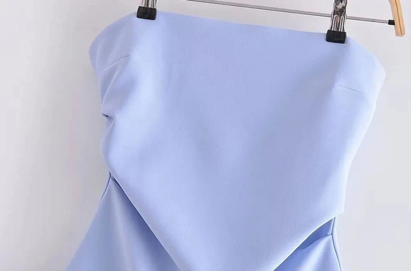 Top Feminino Tomara que Caia Drapeado - Elegância e Sensualidade - Outlet do Cazé