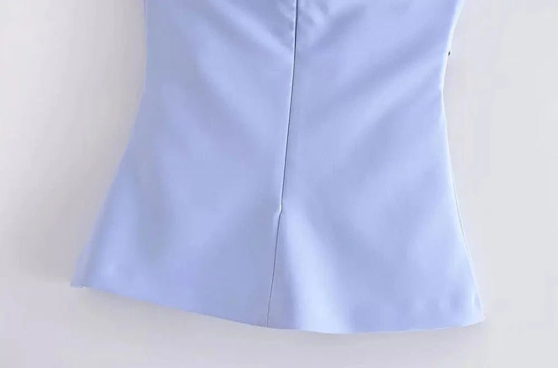 Top Feminino Tomara que Caia Drapeado - Elegância e Sensualidade - Outlet do Cazé