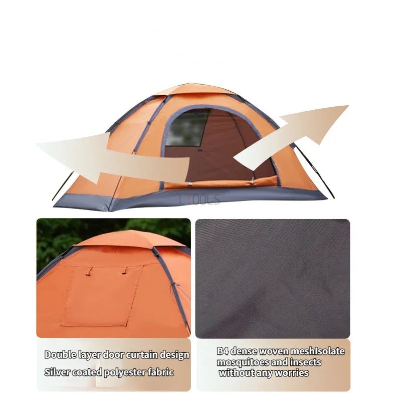 Barraca de Camping Ultraleve para 2 Pessoas - Impermeável e Compacta - Outlet do Cazé