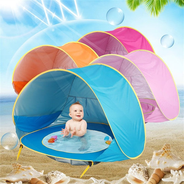 Barraca de Praia Infantil com Piscina - Portátil - Outlet do Cazé