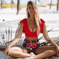 Biquíni Floral - HotPants - Verão 2024 - Outlet do Cazé