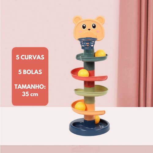 Brinquedo Infantil - Educativo - Torre de Empilhamento - Outlet do Cazé