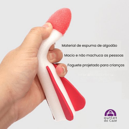 Brinquedo Infantil - Foguete - Turbo - Outlet do Cazé