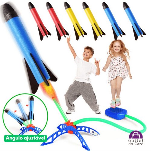 Brinquedo Infantil - Foguete - Turbo - Outlet do Cazé