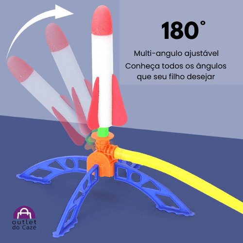 Brinquedo Infantil - Foguete - Turbo - Outlet do Cazé