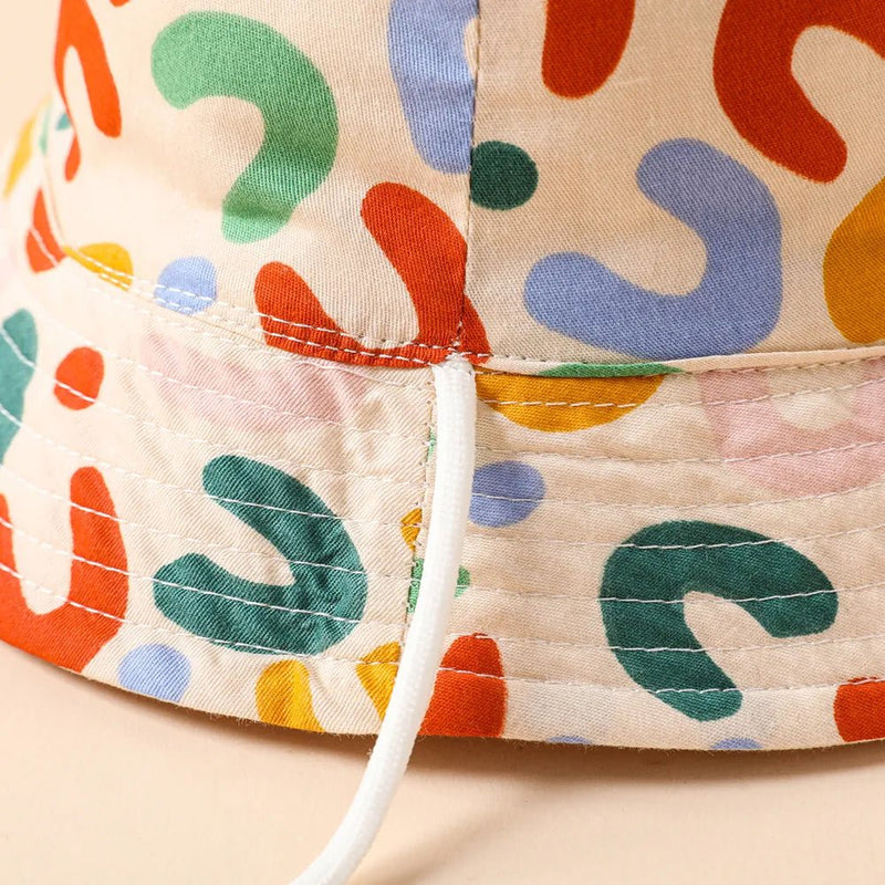 Chapéu Infantil Dupla Face Bordado para Meninas - Outlet do Cazé