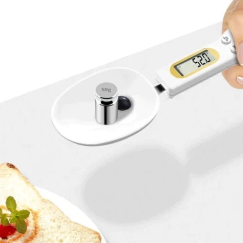 Colher de Medida Portátil com Balança Digital para Alimentos - Outlet do Cazé