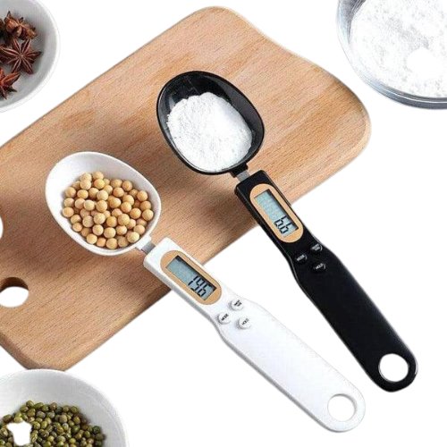 Colher de Medida Portátil com Balança Digital para Alimentos - Outlet do Cazé
