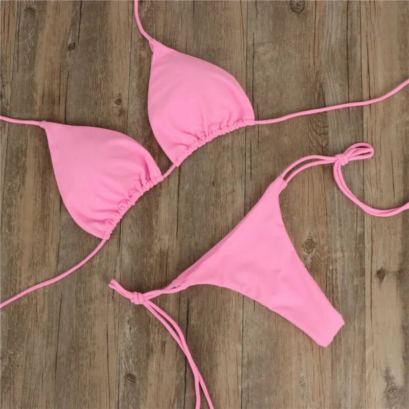 Conjunto de Biquíni Sexy - Moda Praia Verão 2024 - Outlet do Cazé