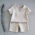 Conjunto de Linho para Bebê Menina e Menino - Verão - Outlet do Cazé