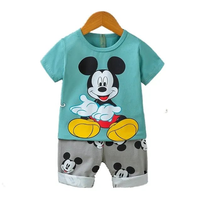 Conjunto Infantil Disney - Shorts e Camiseta de Algodão - Outlet do Cazé