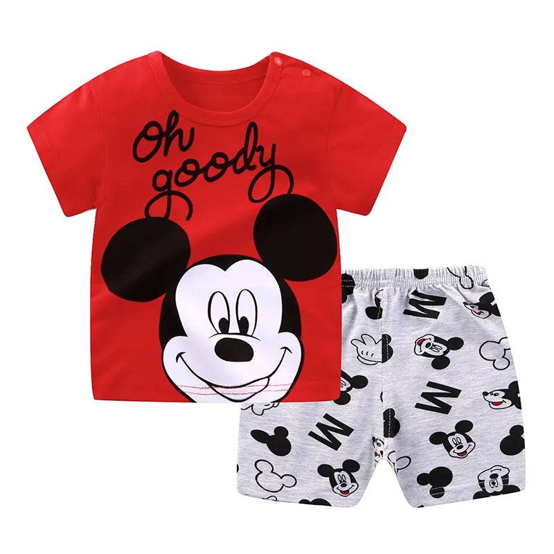 Conjunto Infantil Disney - Shorts e Camiseta de Algodão - Outlet do Cazé