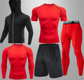 Conjunto Masculino Esportivo de Compressão - 5 Peças - Outlet do Cazé
