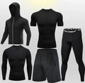 Conjunto Masculino Esportivo de Compressão - 5 Peças - Outlet do Cazé