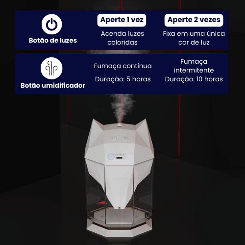 Difusor de Ambientes - Lobo Selvagem - Outlet do Cazé