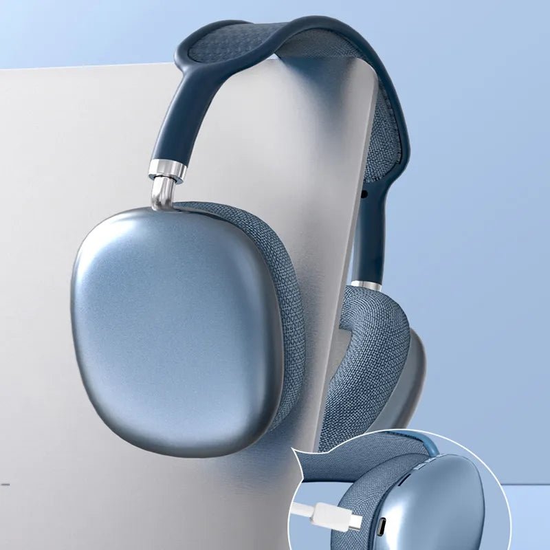 Fones de Ouvido Bluetooth sem Fio com Cancelamento de Ruído - Outlet do Cazé
