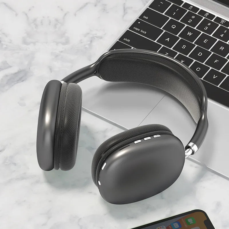 Fones de Ouvido Bluetooth sem Fio com Cancelamento de Ruído - Outlet do Cazé