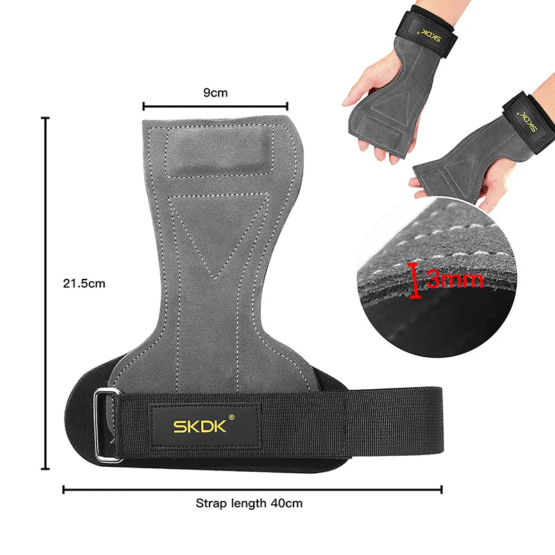 Grip Fitness - Protetores de Palma em Couro - Outlet do Cazé