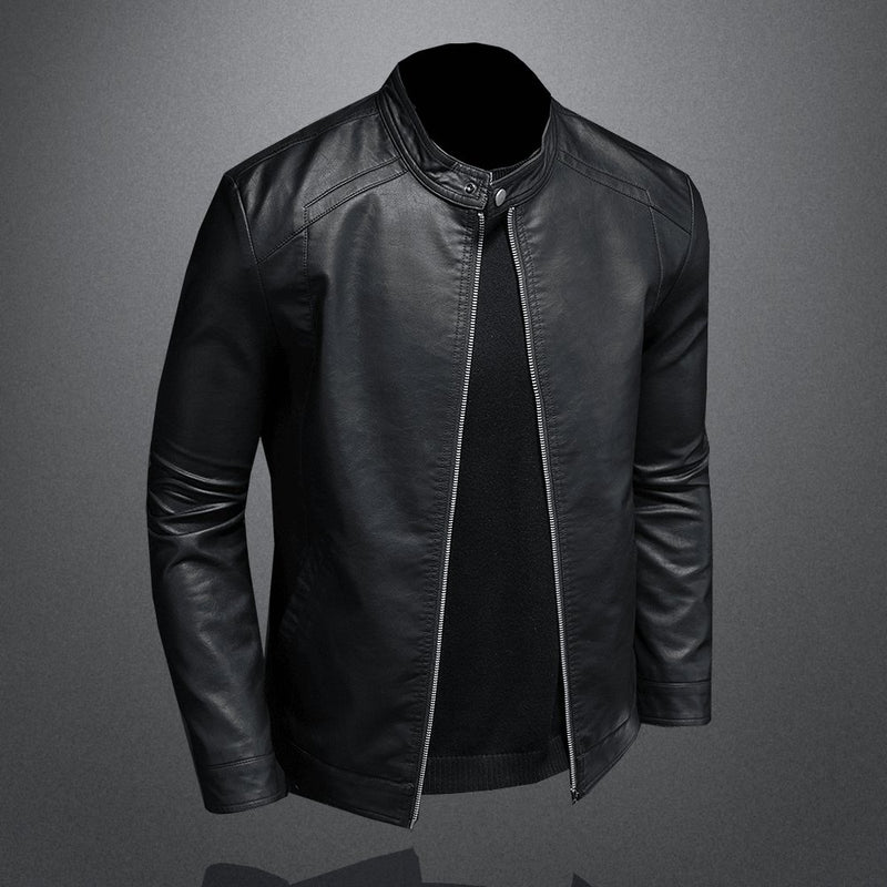 Jaqueta De Couro Masculina - Outlet do Cazé