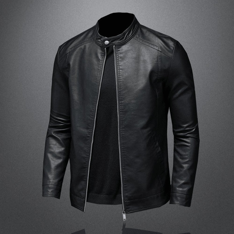 Jaqueta De Couro Masculina - Outlet do Cazé