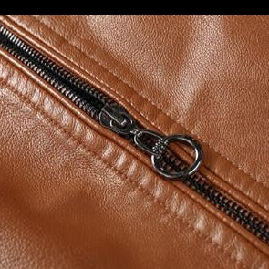 Jaqueta Masculina De Couro - Outlet do Cazé