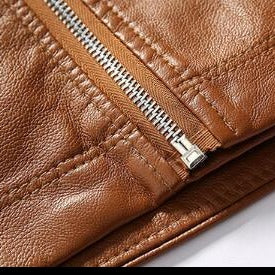 Jaqueta Masculina De Couro - Outlet do Cazé