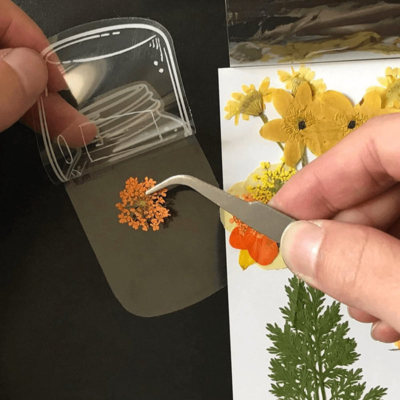 Marcador de Página para Livros - Kit Faça Você Mesmo - Flores Secas - Outlet do Cazé