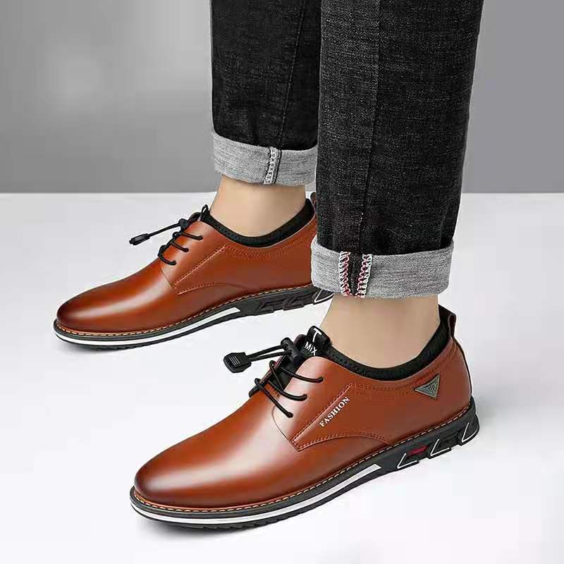 Sapato de Couro Masculino - Elegância e Conforto - Outlet do Cazé
