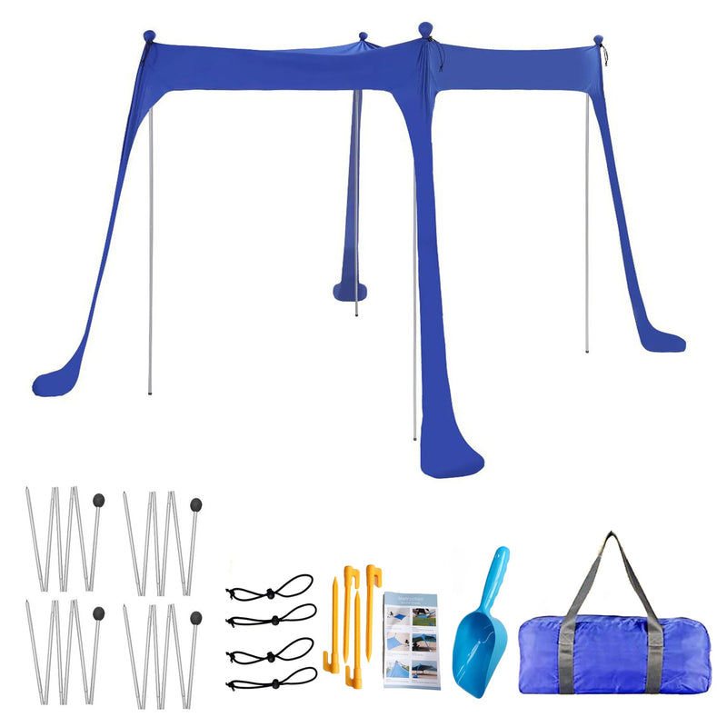 Tenda Família para Praia, Acampamentos e Piqueniques - Proteção UPF50+ - Outlet do Cazé