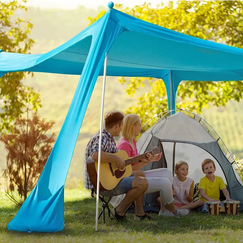 Tenda Família para Praia, Acampamentos e Piqueniques - Proteção UPF50+ - Outlet do Cazé