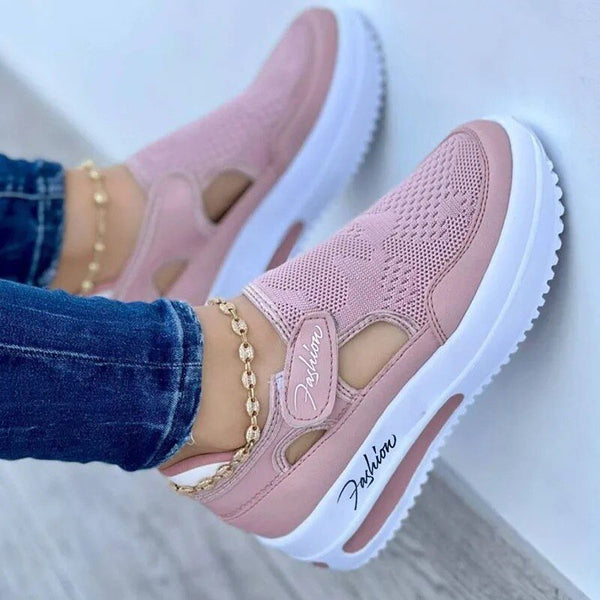 Tênis Feminino de Malha - Respirável - Linha Conforto - Outlet do Cazé