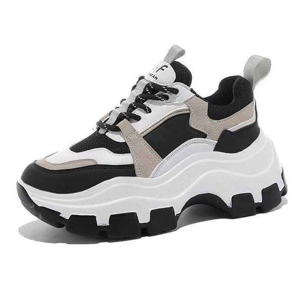 Tênis Feminino Plataforma - Estilo e Conforto Elevados